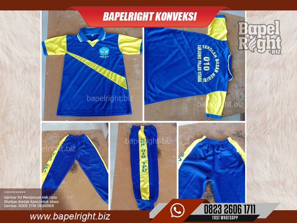 Kaos Olahraga Sd N Tanjung Palas Utara