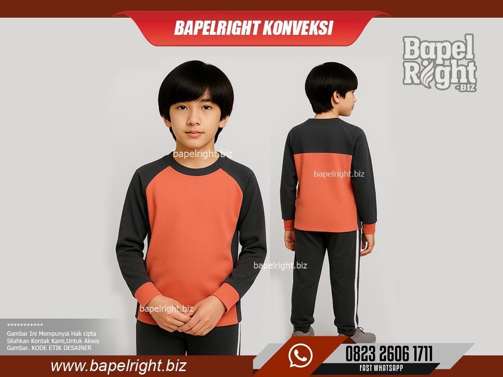 Model Kaos Olahraga Sd Lengan Panjang