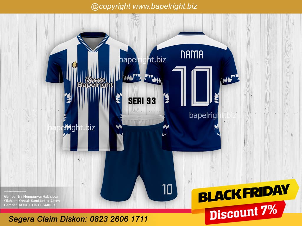 Desain Jersey Dongker Putih