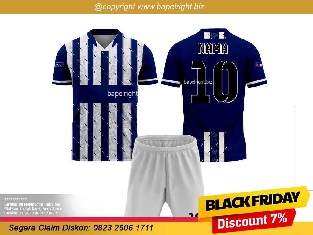 Template Desain Jersey Futsal