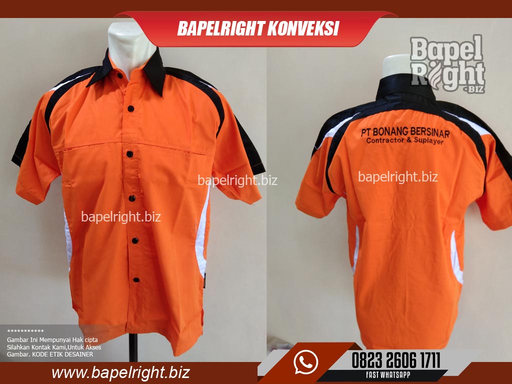 Model Baju Kerja Lapangan Pria