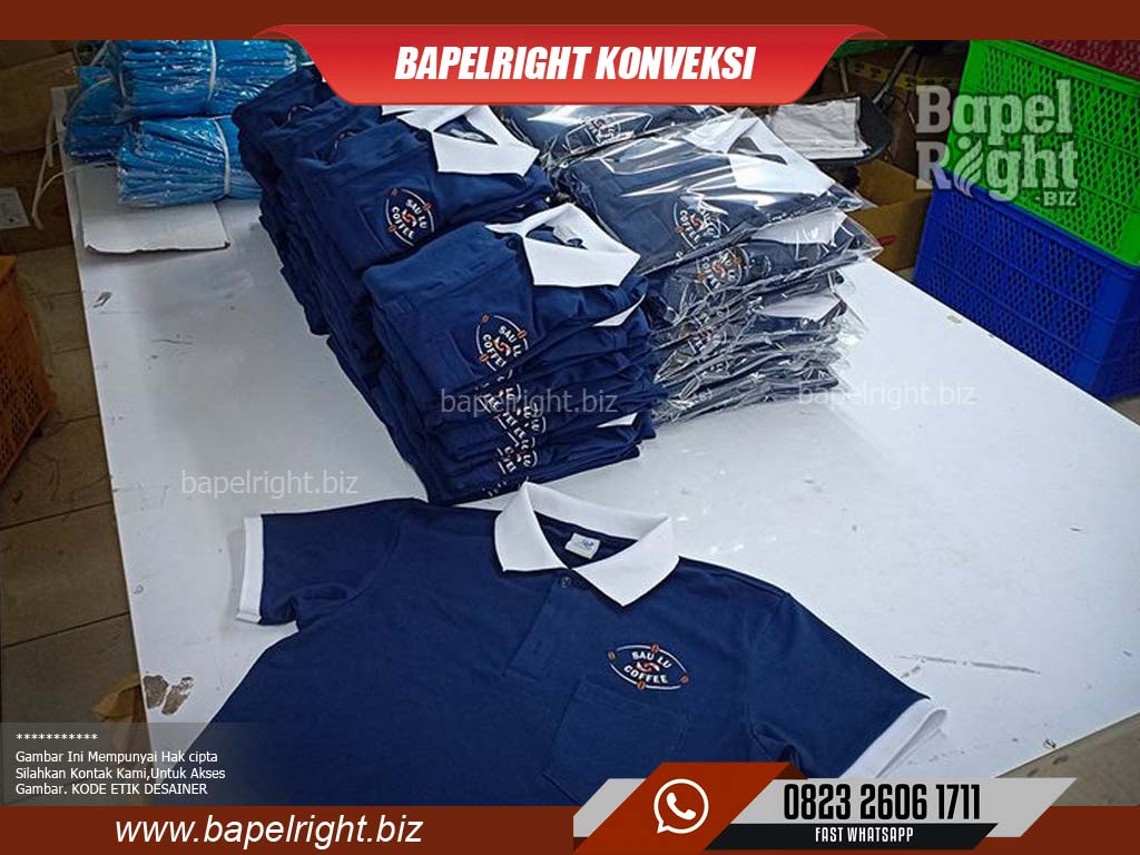 Kaos Seragam Karyawan